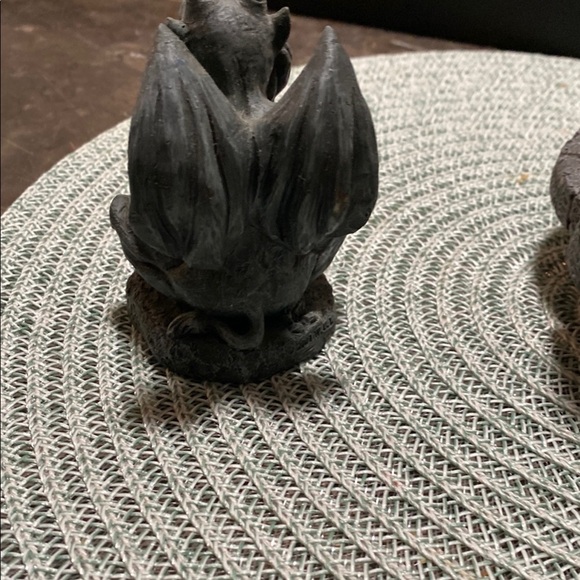 Vintage Gothic Gargoyle and Dragon Candle Holder Set - - Picture 5 of 5